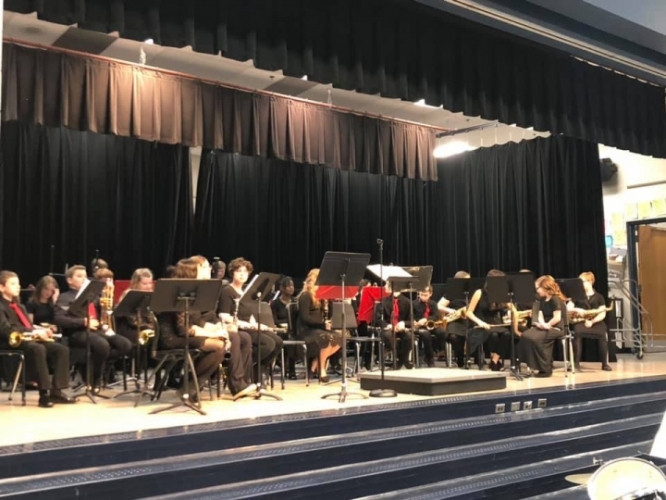 Winter band concert